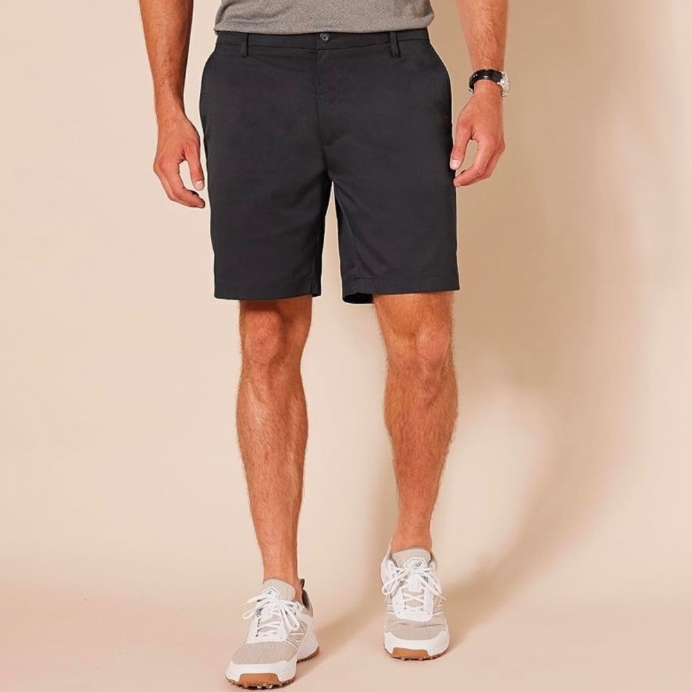 Amazon Men’s Black Golf Shorts Size 38